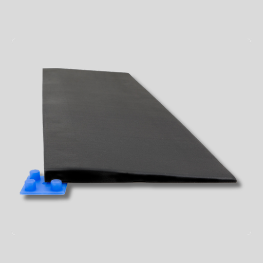 [GommaFit__SQUAREPREMIUM20N-BOR] Gomma Fit Square Premium Clic 20 mm – rob (Black)